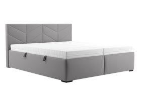 Dvojlôžko Kessy v rozmere 180x200 cm, v poťahu Tiffany 16 grey