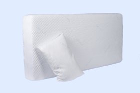 Chladivý matracový chránič Cooler 80x200x20 cm, biely