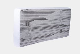 Chránič matraca Graphene 90x200x20 cm, šedo-biely