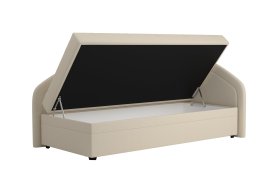 Válenda Rodrigo do pravého rohu v rozmere 90x200 cm, v poťahu Savoy 22 Beige, úložný priestor