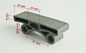 Vreckám lamiel 2x8x36, štandard