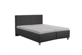 Dvojlôžko Largo v rozmere 180x200 cm, v poťahu Loft Grey