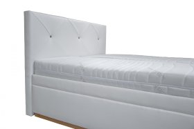 Dvojlôžko Dalia v rozmere 180x200 cm, v poťahu Loft 1, detail čela