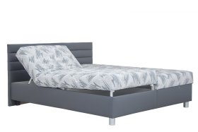 Dvojlôžko Spa v rozmere 180x200 cm, v poťahu Loft Grey a Farad 11, ukážka polohovania