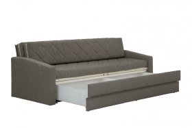  Rozkladacia pohovka Vision v poťahu Arte 3 Sand, ukážka úložného priestoru