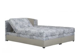 Dvojlôžko Kappa v rozmere 180x200 cm, v poťahu Milano 9110 a Serena 1, ukážka polohovania