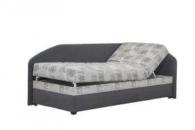 Turi do pravého rohu v poťahu Milano 9000 / Kristen 8057-2, polohovanie hlava a nohy