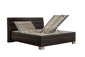 Dvojlôžko Verona v rozmere 180x200 cm, v poťahu Tunis Brown, ukážka polohovania