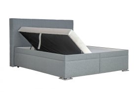 Boxspring Samba v rozmere 180x200 cm, v poťahu Gusto 72, ukážka úložného priestoru
