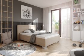 Jednolôžko Sendy v rozmere 120x200 cm, v poťahu Milano 9110, interiér