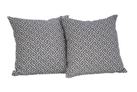  Vankúše 2 kusy v látke Nero grey
