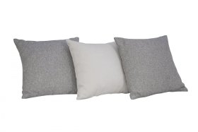 Vankúše 3 kusy v látke  Fashion 15 Silver