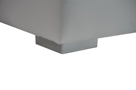 Dvojlôžko Zina v rozmere 180x200 cm, v poťahu Loft 1 a Gusto 72, detail nožičky 