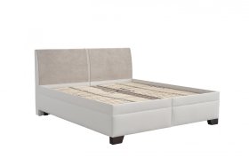 Dvojlôžko Quarto v rozmere 180x200 cm, v poťahu Loft 1 a Matrix 2, rošt 