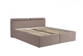 Dvojlôžko Ardea v rozmere 180x200 cm, v poťahu Amore 25 Beige, bez matraca