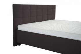 Posteľ Olívia v látke Salina 4004, detail čela