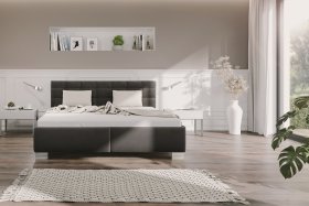 Dvojlôžko Olívia v rozmere 180x200 cm, v poťahu Salina 4005, interiér