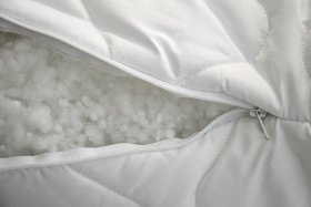  Prešívaný vankúš 70x90 opatrený zipsom - doplnenie či uberanie výplne