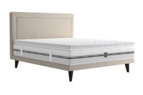 Dvojlôžko Tania v rozmere 180x200 cm, v poťahu Savoy 22 Beige, s topperom