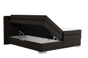 Dvojlôžko Maria v rozmere 160x200, v poťahu Sirius Brown, úložný priestor