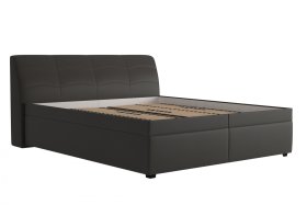 Dvojlôžko Merkúr v rozmere 180x200 cm, v poťahu Prima 6 Taupe