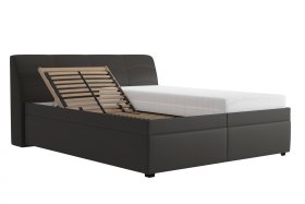 Dvojlôžko Merkúr v rozmere 180x200 cm, v poťahu Prima 6, ukážka polohovania hlavy