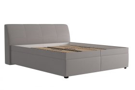 Dvojlôžko Merkúr v rozmere 180x200 cm, v poťahu Prima 12 Silver