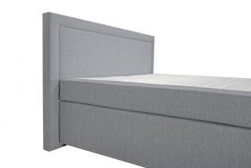 Boxspring Sammy v rozmere 180x200 cm, v poťahu Arte 23, detail čela
