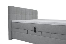Boxspring Samara v rozmere 180x200 cm, v poťahu Enjoy 7, detail čela