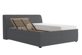 Dvojlôžko Merkúr v rozmere 180x200 cm, v poťahu Amore 32, ukážka polohovania hlavy