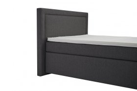 Boxspring Sammy v rozmere 90x200 cm, v poťahu Arte 13, detail čela