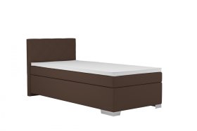 Boxspring Andy v rozmere 90x200 cm, v poťahu Enjoy 4 Brown