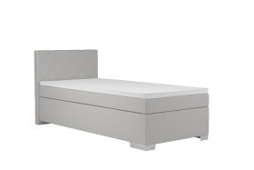 Boxspring Andy v rozmere 90x200 cm, v poťahu Enjoy 21 Grey