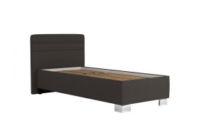 Jednolôžko Sendy v rozmere 90x200 cm, v poťahu Salina 4004