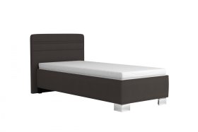 Jednolôžko Sendy v rozmere 90x200 cm, v poťahu Salina 4004