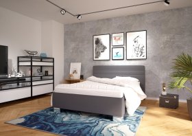 Jednolôžko Sendy v rozmere 140x200 cm, v poťahu Milano 9000, interiér