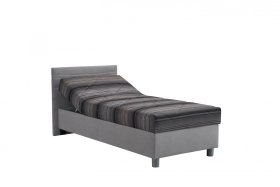 Jednolůžko Bryan, látka Savoy 21 Cream, polohování hlavy