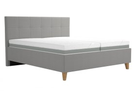 Dvojlôžko Meda v rozmere 180x200 cm, v poťahu Savoy 91 Silver