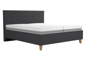 Dvojlôžko Meda v rozmere 180x200 cm, v poťahu Savoy 94 DK. GR.