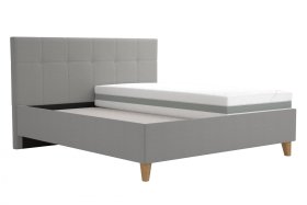 Dvojlôžko Meda v rozmere 180x200 cm, v poťahu Savoy 91 Silver