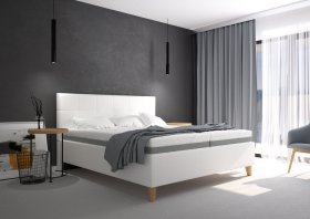 Dvojlôžko Meda v rozmere 180x200 cm, v poťahu Loft 1, interiér
