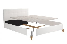 Dvojlôžko Meda v rozmere 180x200 cm, v poťahu Loft 1, demont