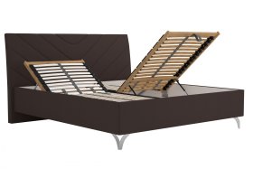 Dvojlôžko Tamara v rozmere 180x200 cm, v poťahu Gordon 28 Grizzly, ukážka polohovania