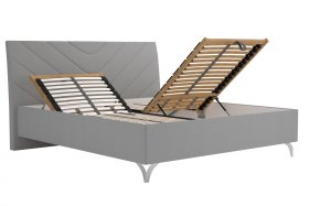 Dvojlôžko Tamara v rozmere 180x200 cm, v poťahu Malmö New 83, ukážka polohovania