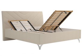 Dvojlôžko Tamara v rozmere 180x200 cm, v poťahu Bravo 2 Nature, ukážka polohovania