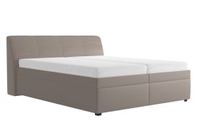 Dvojlôžko Merkúr v rozmere 180x200 cm, v poťahu Loft Taupe