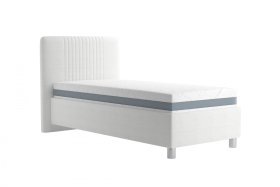 Jednolôžko Kayla v rozmere 90x200 cm, v poťahu Loft 1