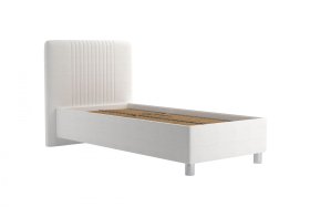 Jednolôžko Kayla v rozmere 90x200 cm, v poťahu Loft 1, bez matraca