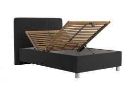 Jednolôžko Kayla v rozmere 120x200 cm, v poťahu Savoy 94 DK. GR., polohovanie