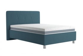 Jednolôžko Stella v rozmere 140x200 cm, v poťahu Crown 13 Ocean Blue